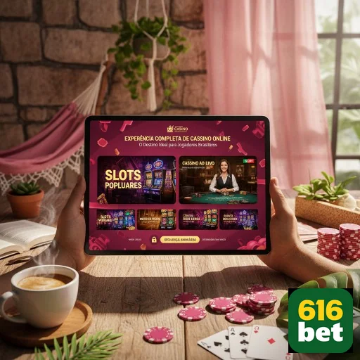 Ilustração de Descubra a segurança do cadastro na 616bet