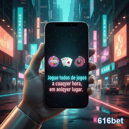 Aposte com Agilidade pelo Mobile - 616bet