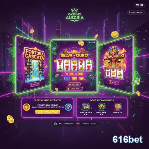 Imagem representativa do acesso ao cassino online 616bet